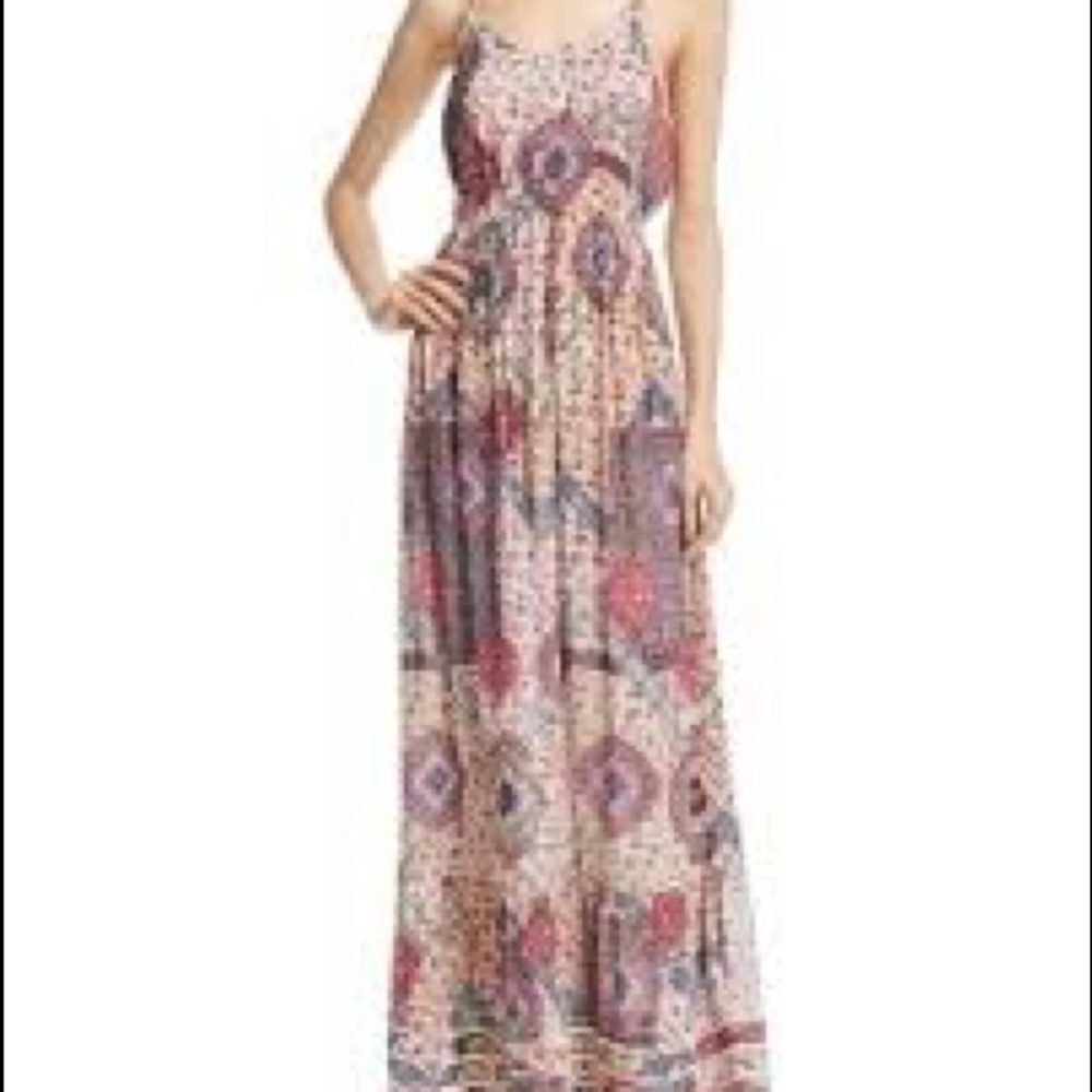 Boho Maxi Sundress Dress